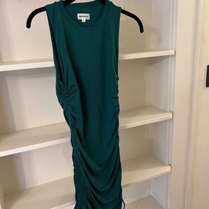 Superdown Green Tie Dress
